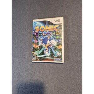 Sonic Colors (Nintendo Wii,‎ 2010) Complete CIB